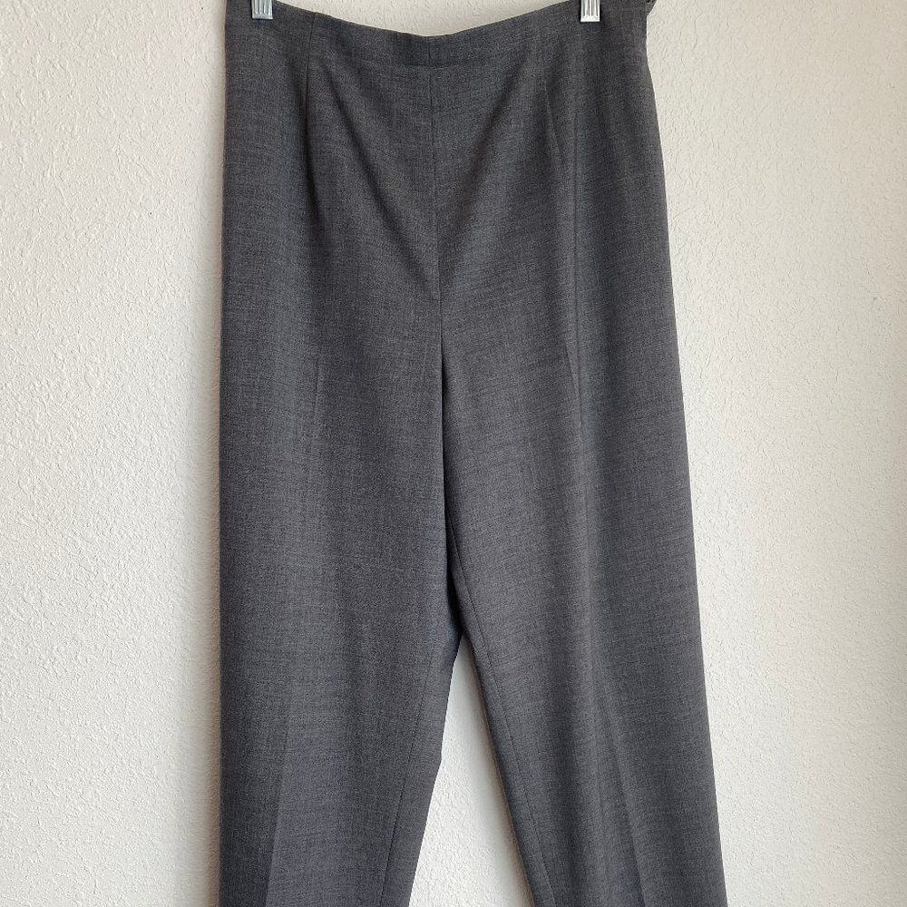 Talbots Gray Pants Stretch Size 12